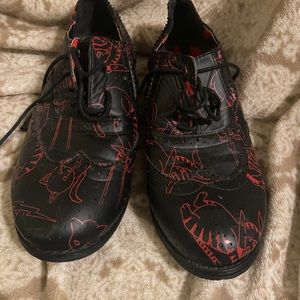 IRON FIST STABBY CAT  Shoes kitty & knife goth